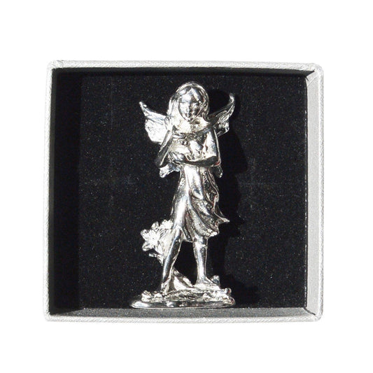 Miniature Fairy, Fairy Figurine, Iria, Handmade, in Fine Pewter, by William Sturt