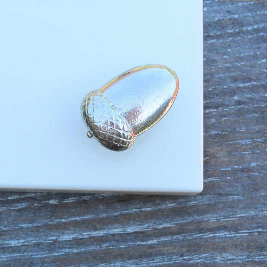 Acorn Kitchen Knobs, Acorn Drawer Knobs, Cabinet Knobs, Handmade, in Fine Pewter, by William Sturt