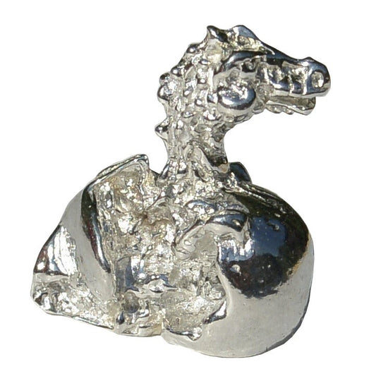 Dragon Figurines, Miniature Dragons, Hatching Dragons, Handmade, in Fine Pewter, by William Sturt
