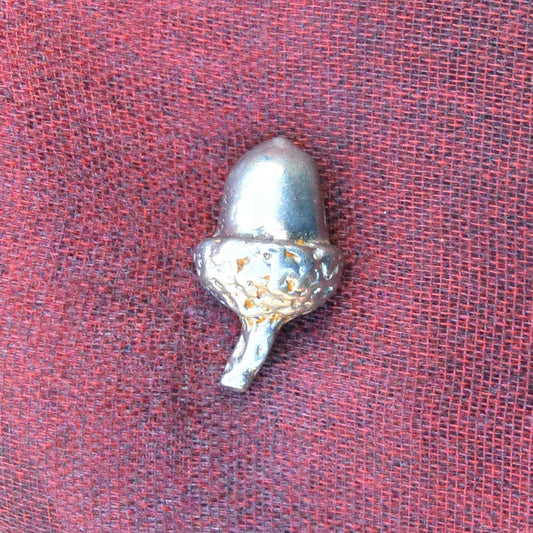 Acorn Lapel Pin, Acorn Accessories, Acorn Gifts, Handmade, in Fine Pewter, by William Sturt