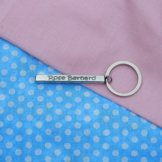 Birthday Keyring, Date Keyring, Personnalised Keyring, Handmade, in Finest Pewter, by William Sturt