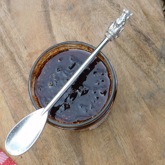 Cheshire Cat Spoon, Jam Spoon, Handmade, in Finest Pewter, by William Sturt