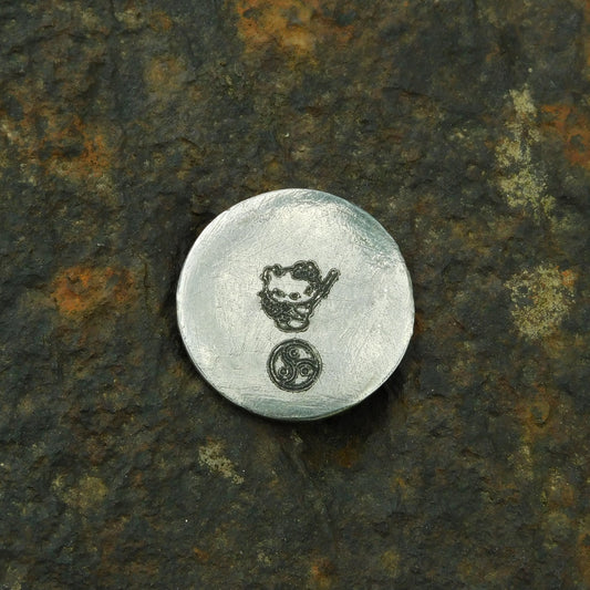 Kitty Whip Token, BDSM Pocket Token, BDSM Accessories, Sub Aftercare Token, Aftercare Submissive, Handmade, in Fine Pewter, by William Sturt