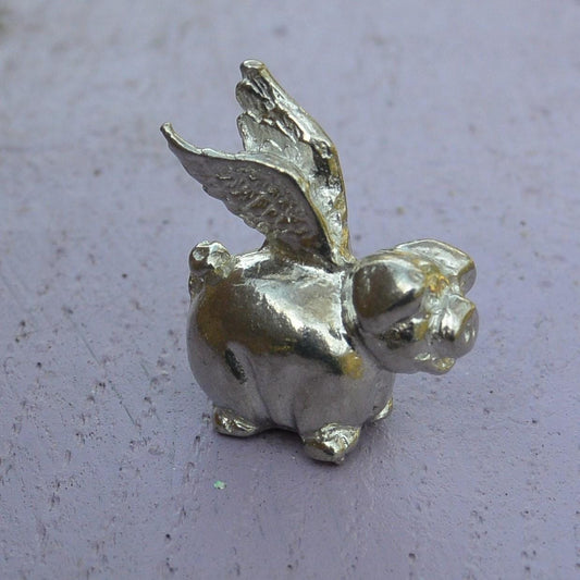 Flying Pig Pet, Handmade, Symbol of New Possibilities, Mythical Flying Pig Gift, Made by William Sturt