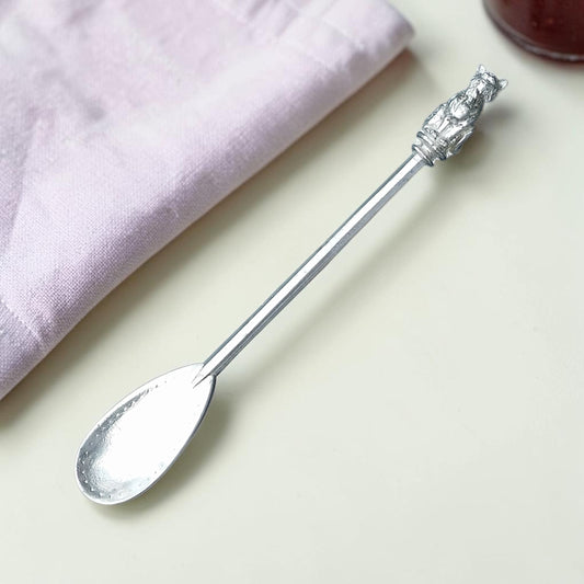 Cheshire Cat Jam Spoon, Handcast Pewter