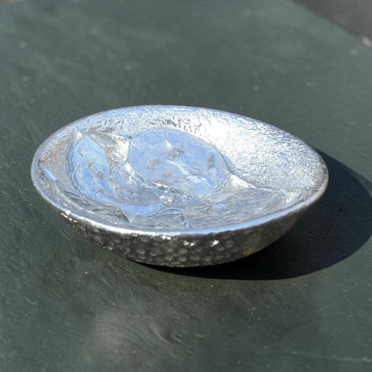 Honesty Trinket Bowl, Handmade in Fine Pewter, By William Sturt