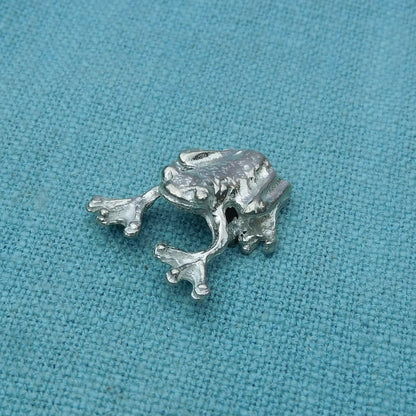 Frog Figurine, Tree Frog, Handmade in Fine Pewter