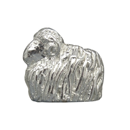 Sheep Figurine (Cute Sheep), Miniature Sheep, Handmade Pewter