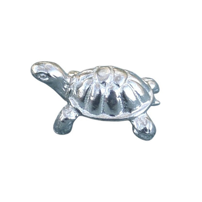Tortoise Figurine (Tiny Tortoise), Miniature Tortoise, Handmade Pewter