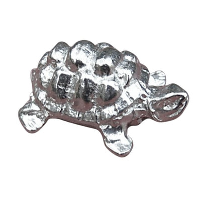 Tortoise Figurine, Miniature Tortoise, Handmade Pewter