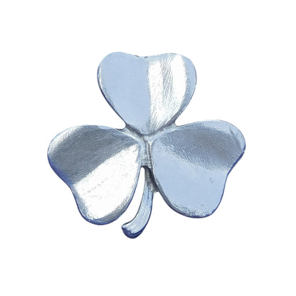Shamrock Brooch, Polished Finish