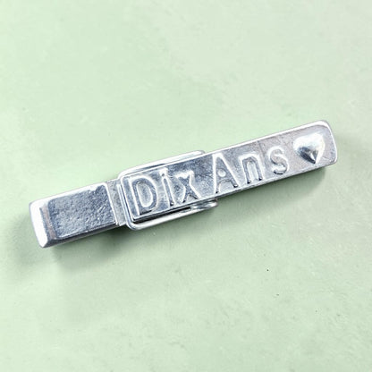 Dix Ans Clothes Peg Fridge Magnet, Pewter Clothes Peg with Heart