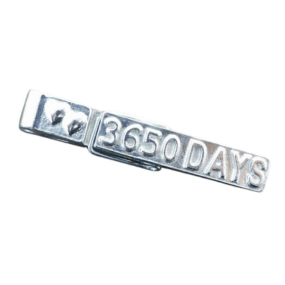3650 Days Clothes Peg Fridge Magnet, Pewter Clothes Peg with Heart