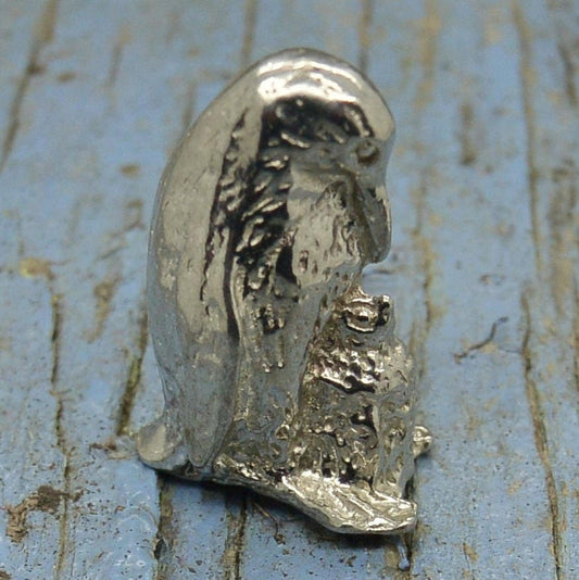 Tiny Penguin Figurine, Penguin Gift, Handmade, In Fine Pewter, by William Sturt