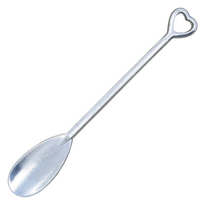 Heart Spoon, Heart Jam spoon, Fine Pewter, Handmade, by William Sturt