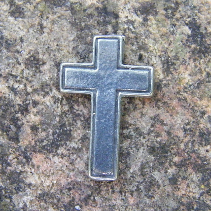 Gift Card with Cross, Religious Greetings Card, Confirmation Gift, With Handmade Pewter Cross, by William SturtTenth wedding gift