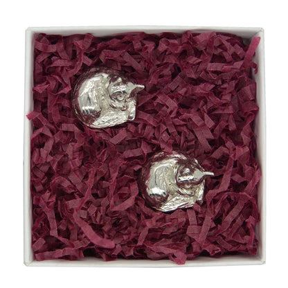Kitten Figurines, Miniature Kittens, Handmade, in Fine Pewter, by William Sturt