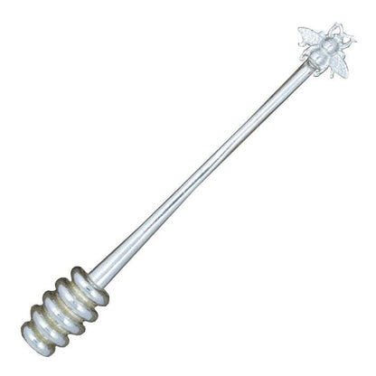 Bee Honey Dipper, Honey Dipper with Bee, Handmade, in Fine Pewter, by William Sturt