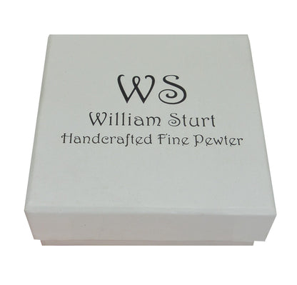Richard III Shield Cufflinks, Handcast Pewter Cufflinks, Polished Finish