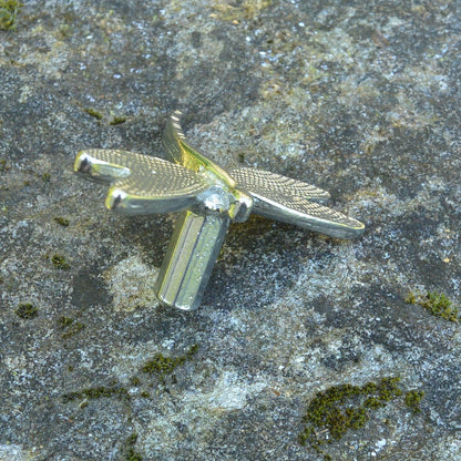 Dragonfly Kitchen Knobs, Dragonfly Drawer Knobs, Cabinet Knobs, Handmade, in Fine Pewter, by William Sturt