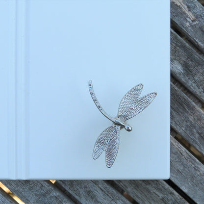 Dragonfly Kitchen Knobs, Dragonfly Drawer Knobs, Cabinet Knobs, Handmade, in Fine Pewter, by William Sturt