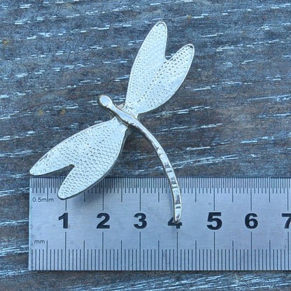 Dragonfly Kitchen Knobs, Dragonfly Drawer Knobs, Cabinet Knobs, Handmade, in Fine Pewter, by William Sturt