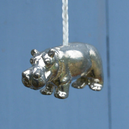 Hippo Light Pull Handle, Hippo Light Pull Cord Handle, Hippo Bathroom Light Pull Handle, Handmade in Fine Pewter, by William Sturt