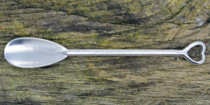 Heart Spoon, Heart Jam spoon, Fine Pewter, Handmade, by William Sturt