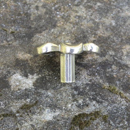 Daisy Kitchen Knobs, Flower Drawer Knobs, Cabinet Knobs, Handmade, in Fine Pewter, by William Sturt