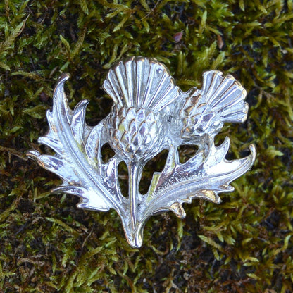 Thistle Kitchen Knobs, Thistle Drawer Knob, Thistle Cabinet Knobs, Handmade, in Fine Pewter, by William Sturt