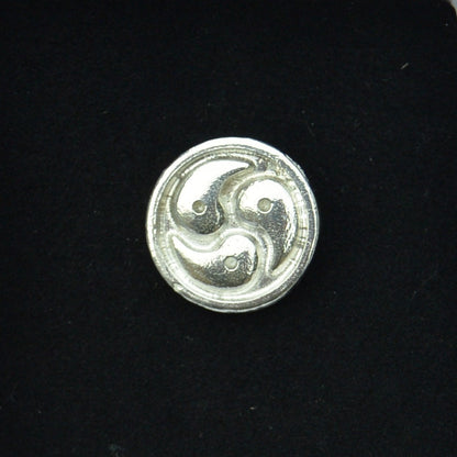 BDSM Lapel Pin, Bdsm Accessories, Bdsm Gifts, Handmade, in Fine Pewter, by William Sturt