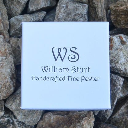 10 Ans (10 Years) Clothes Peg Fridge Magnet, Fridge Magnet Peg, Handmade, in Fine Pewter, by William Sturt