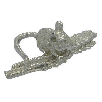 Field Mouse Figurine, Mouse Collectable, Mouse Totem, Handmade, in Fine Pewter, by William Sturt