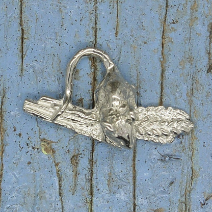 Field Mouse Figurine, Mouse Collectable, Mouse Totem, Handmade, in Fine Pewter, by William Sturt