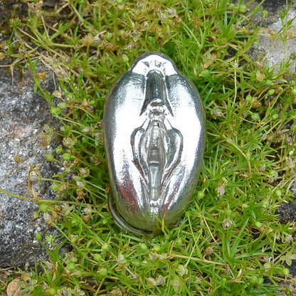 Vulva Kitchen Knobs, Vagina Drawer Knob, Erotic Vagina Cabinet Knobs, Handmade, in Fine Pewter, by William Sturt