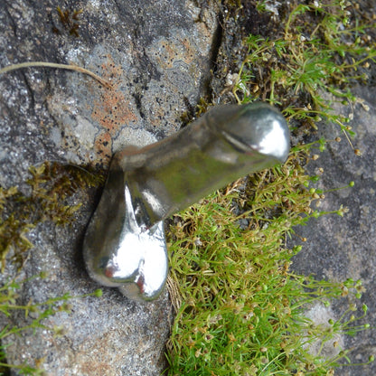 Penis Kitchen Knobs, Erotic Drawer Knob, Erotic Penis Cabinet Knobs, Handmade, in Fine Pewter, by William Sturt
