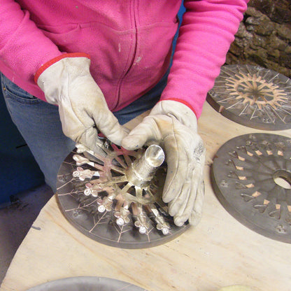 10 Ans (10 Years) Clothes Peg Paper Weight, Handmade, in Fine Pewter, by William Sturt