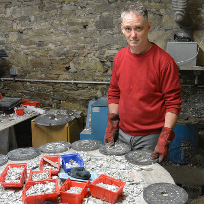 10 Ans (10 Years) Clothes Peg Paper Weight, Handmade, in Fine Pewter, by William Sturt