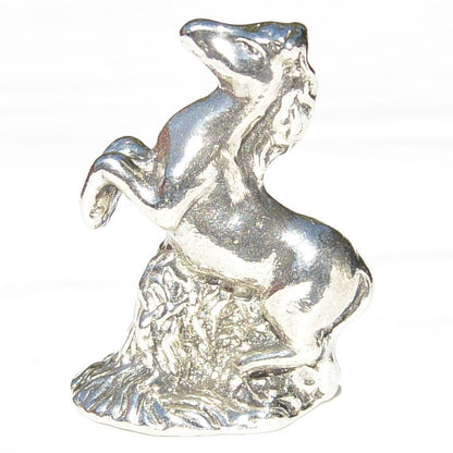 Pewter Horse Figurine, Horse Miniature, Handmade, in Fine Pewter, by William Sturt Fine Pewter