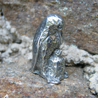 Tiny Penguin Figurine, Penguin Gift, Handmade, In Fine Pewter, by William Sturt