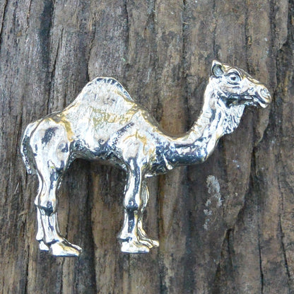 Camel Figurine, Camel Gift, Handmade, In Fine Pewter, by William Sturt