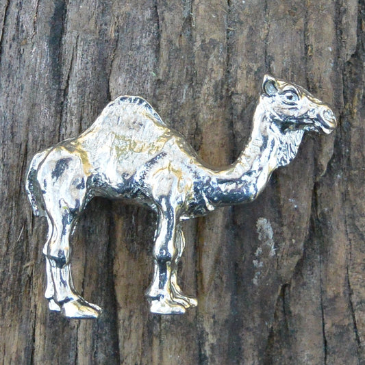 Camel Figurine, Camel Gift, Handmade, In Fine Pewter, by William Sturt