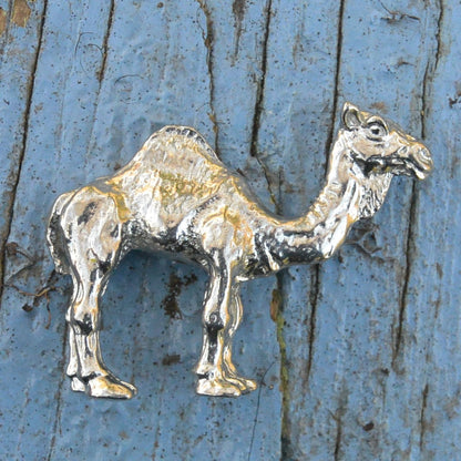 Camel Figurine, Camel Gift, Handmade, In Fine Pewter, by William Sturt