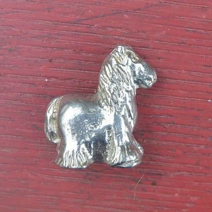Pony Figurine, Pony Miniature, Pony Sculpture, Handmade, in Fine Pewter, by William Sturt