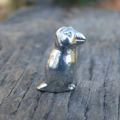 Puffin Figurine, Puffin Miniature, Puffin Sculpture, Handmade, in Fine Pewter, by William Sturt