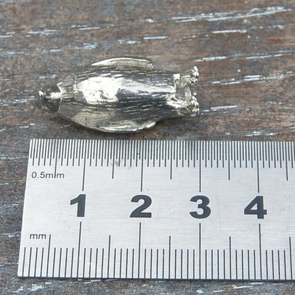 Tiny Penguin Figurine, Penguin Gift, Handmade, In Fine Pewter, by William Sturt