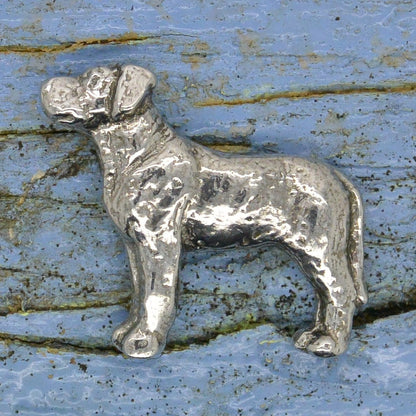 Labrador Retriever Cufflinks, Handcast Pewter Cufflinks, Polished Finish
