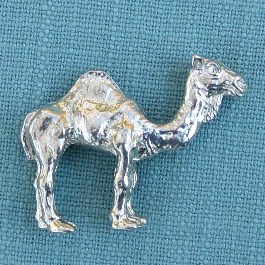 Camel Figurine, Camel Gift, Handmade, In Fine Pewter, by William Sturt