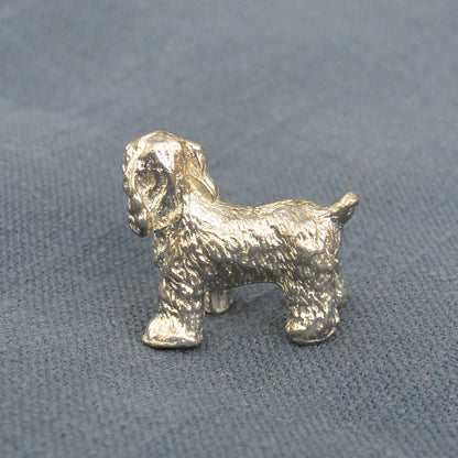 Labradoodle Figurine, Labradoodle Miniature, Handcast, in Fine Pewter, by William Sturt