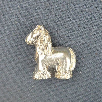 Pony Figurine, Pony Miniature, Pony Sculpture, Handmade, in Fine Pewter, by William Sturt